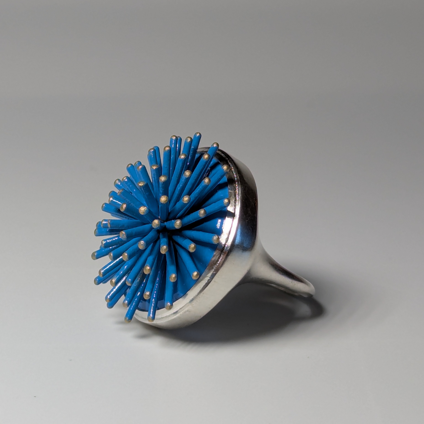 Sky blue - Starburst ring