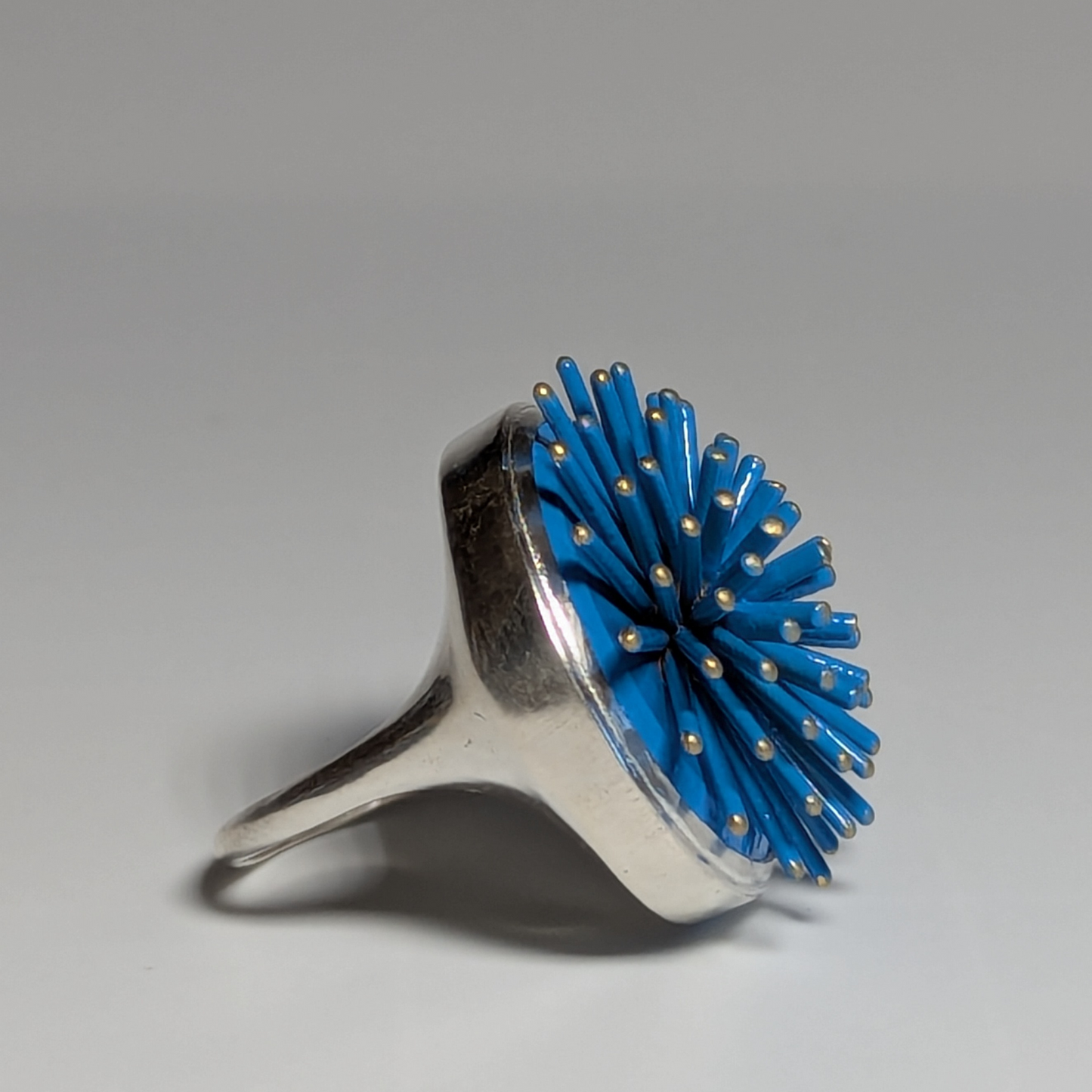 Sky blue - Starburst ring