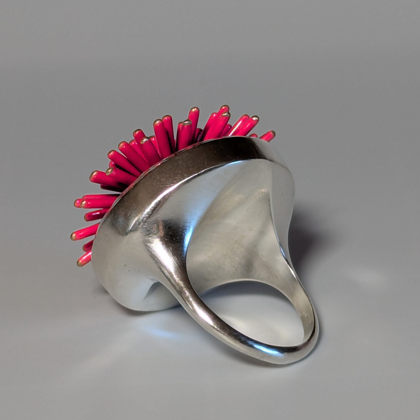 Rose pink - Starburst ring