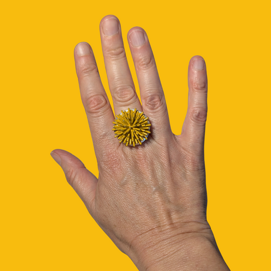 Golden hour - Starburst ring