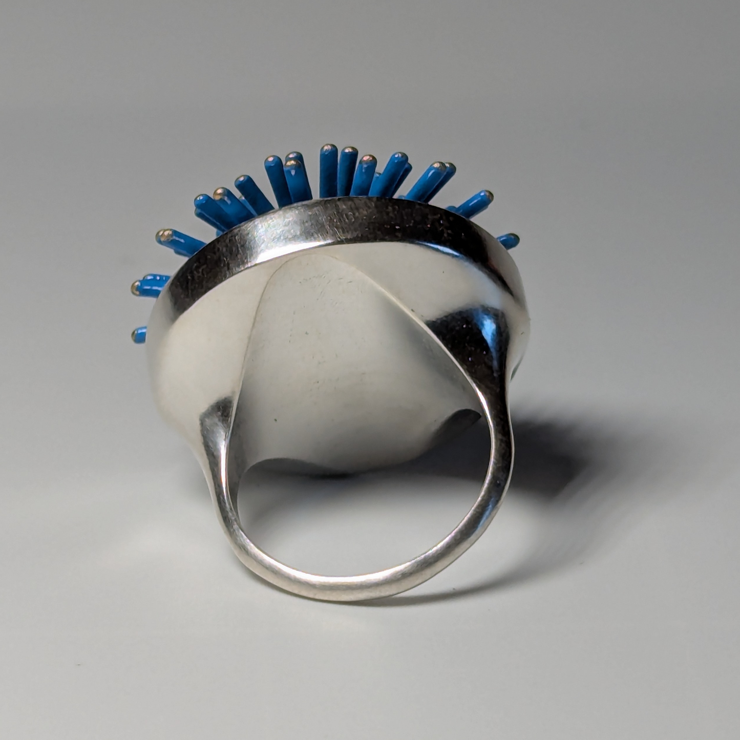 Sky blue - Starburst ring