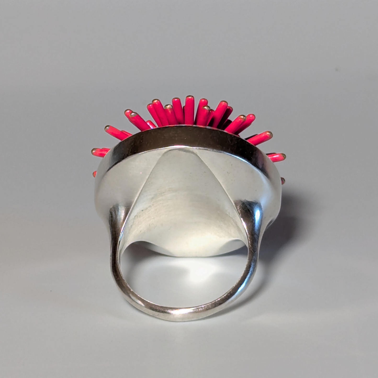 Rose pink - Starburst ring