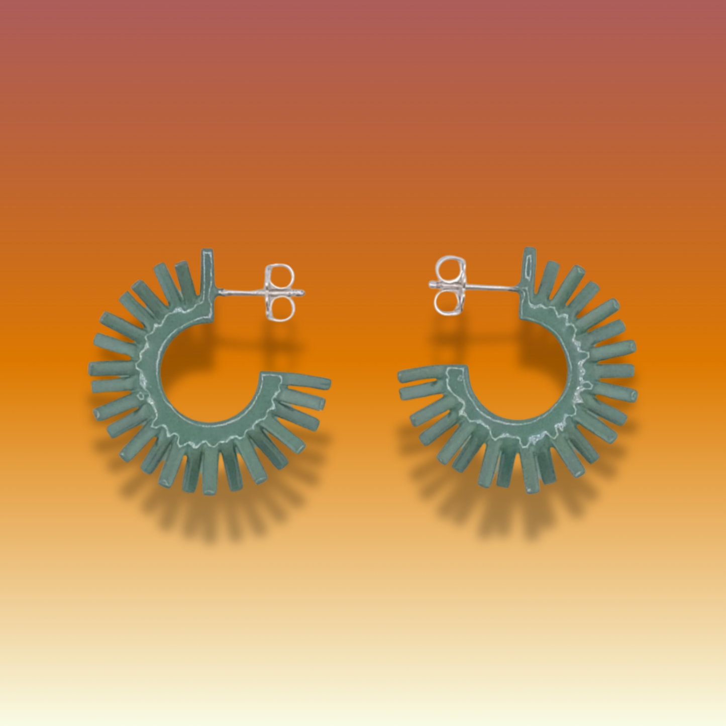 Spike earring's - Quality Green